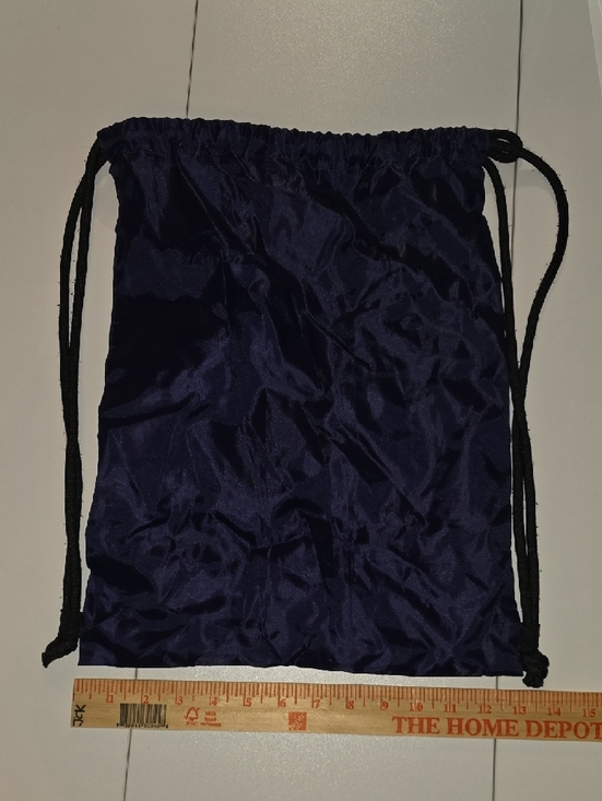 Purple TWITCH Drawstring Backpack - Picture 3 of 3